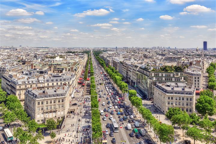 Champs Elysees, France